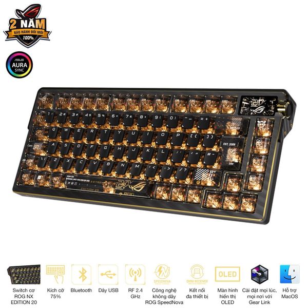Bàn phím ASUS ROG AZOTH EXTREME EDITION 20