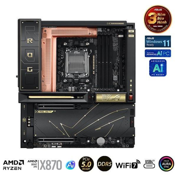Mainboard ASUS ROG CROSSHAIR X870E EDITION 20 DDR5