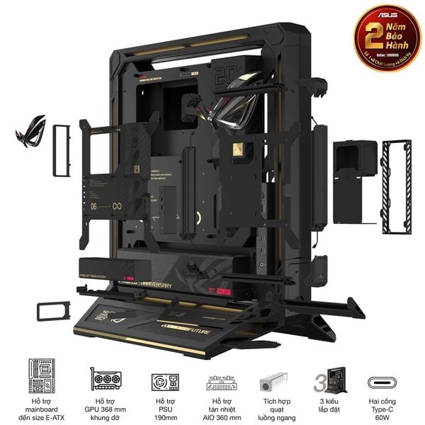 Case ASUS ROG GR20 EDTION 20 BLACK