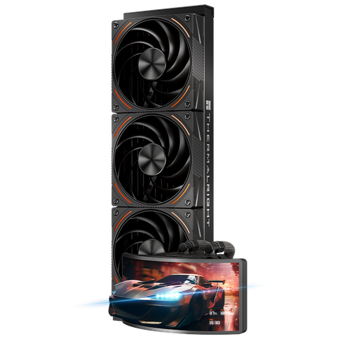 Tản nhiệt nước Thermalright Rainbow Vision 360 Turbo ARGB Đen/Black