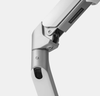 Giá treo màn hình Hyperwork T6 Pro HPW-T6P.V2 SLV (Đơn/Trắng xám)