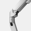 Giá treo màn hình Hyperwork T6 Pro Dual HPW T6P.Dual.V2-SLV (Đôi/Trắng xám)