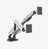 Giá treo màn hình HumanMotion T9 Pro II Dual (Đôi/Trắng)