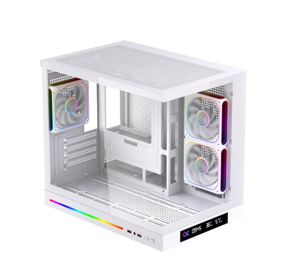 CASE XIGMATEK CLOUD M DGT 3AF ARCTIC WHITE