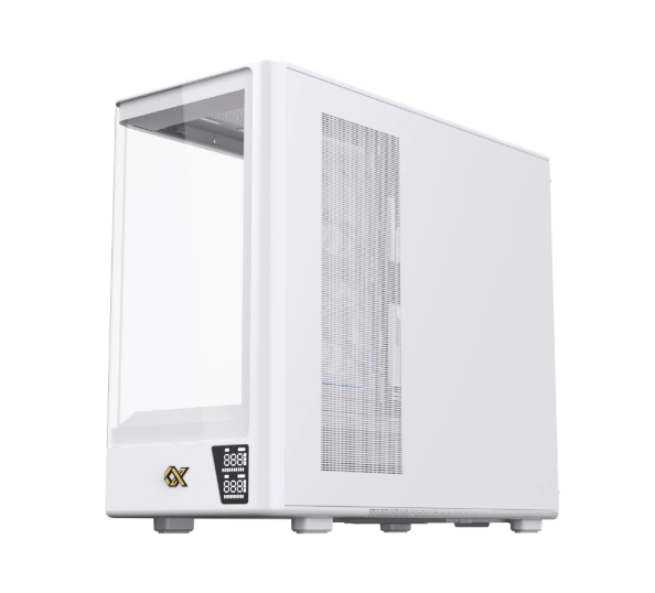 CASE XIGMATEK MOON ML DGT ARCTIC WHITE