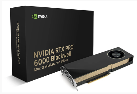 VGA LEADTEK NVIDIA RTX PRO 6000 Blackwell Max-Q Workstation Edition 96GB