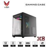 Vỏ Case VSP X8 Đen/Black | MATX (không kèm fan)