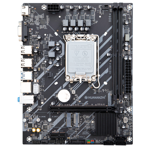 Mainboard Huananzhi H610M-K Black/Đen DDR4