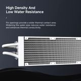 Tản nhiệt nước Leopard Astroshell V2 240 ARGB Digital Trắng/White