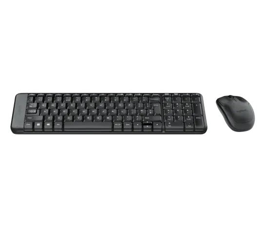 Combo bàn phím chuột không dây Logitech MK220