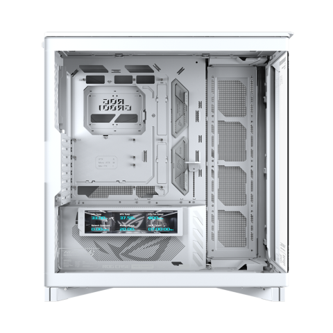 CASE ASUS ROG CRONOX GR801 CURVE TG EDITON ARGB WHITE