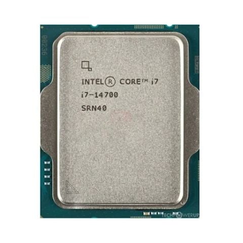 CPU Intel Core i7 14700 | 20 nhân/28 luồng, 33MB CACHE, 65W, Max 5.4Ghz- Tray