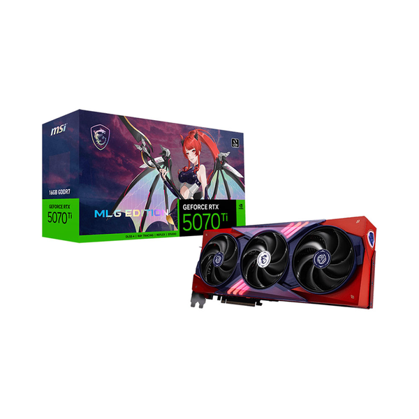 Card màn hình MSI GeForce RTX 5070Ti MLG Edition 16GB GDDR7
