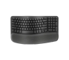 Bàn phím không dây Logitech Wave Keys Ergonomic