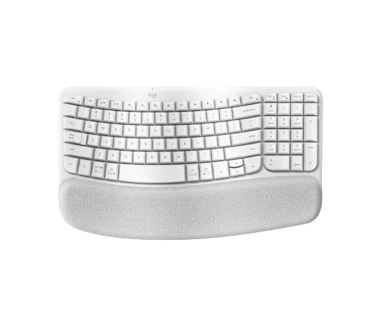 Bàn phím không dây Logitech Wave Keys Ergonomic