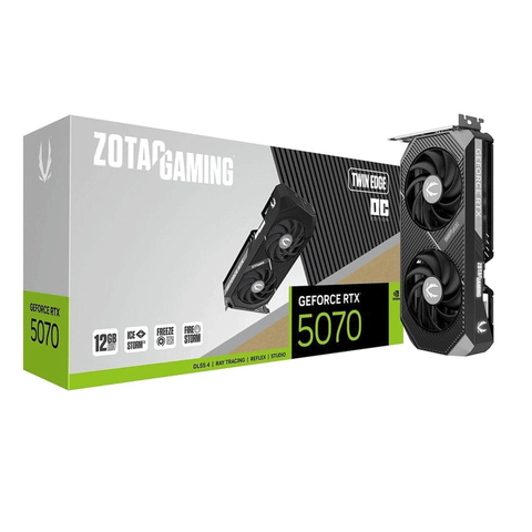 VGA Zotac GeForce RTX 5070 Twin Edge 2 Fan 12GB OC