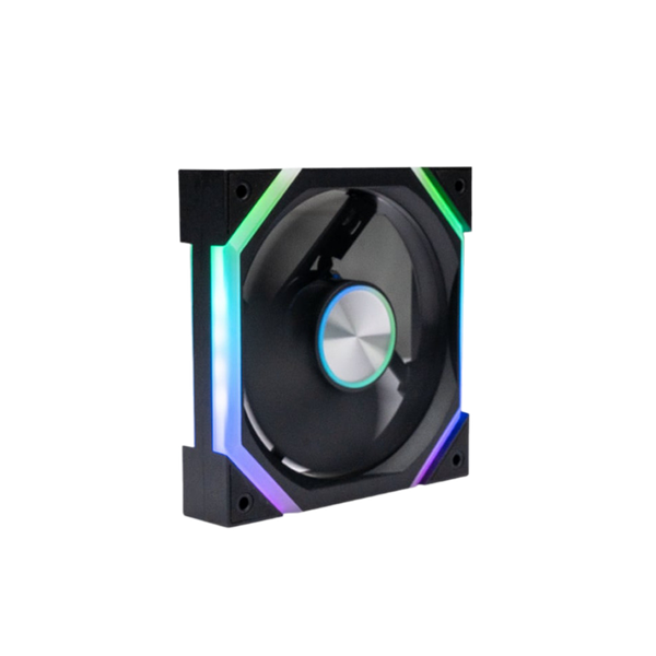 Fan Jungle Leopard Galaxy RS ARGB Đen/Black - Ngược
