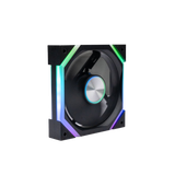 Fan Jungle Leopard Galaxy RS ARGB Đen/Black - Xuôi