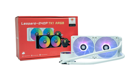 Tản nhiệt nước Leopard 240P TK1 Trắng/White