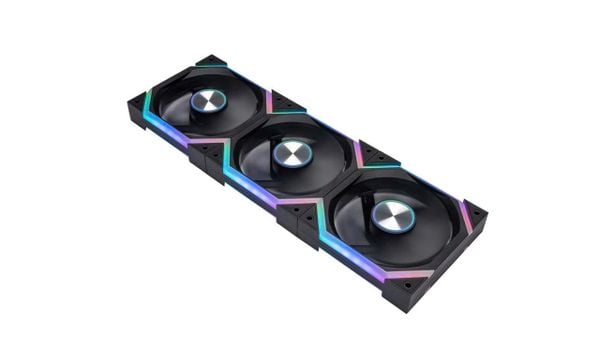 Fan Jungle Leopard Galaxy RS ARGB Đen/Black - Ngược