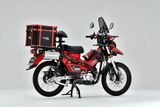 CT 125 Kit pô vắt OVER RACING RECTANGLE (240mm)
