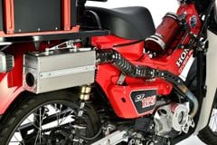  CT 125 Kit pô vắt OVER RACING RECTANGLE (240mm) 