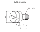 TMR, TDMR, TM Gic lơ chính MIKUNI