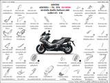 Dàn áo HONDA ADV 350 (ADV350A N, ADV350A N3 TH)
