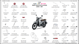 Dàn áo HONDA SUPER CUB C125 ABS (C125AT TH, 2TH, 3TH)