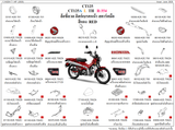 Dàn áo HONDA CT 125 (CT125A L TH)