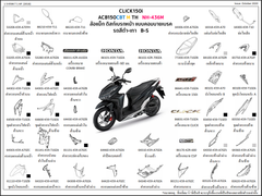  Dàn áo HONDA CLICK 150 (ACB150 CBT M TH) 