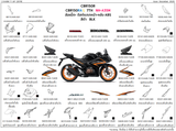 Dàn áo CBR150R (CBR150RA L 6,7,8TH)