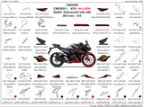 Dàn áo CBR150R (CBR150RA L 6,7,8TH)