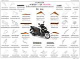 Dàn áo HONDA CLICK 125i (ACB125 BT H, ACB125 CBT H TH)