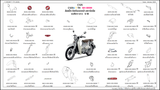 Dàn áo HONDA SUPER CUB C125 ABS (C125AT TH, 2TH, 3TH)