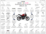 Dàn áo HONDA CB150R neo sport (CBF150N, CBF150NA K TH)