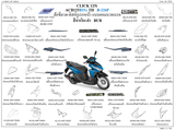 Dàn áo HONDA CLICK 125i (ACB125 BT G, ACB125 CBT G TH)