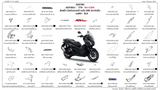 Dàn áo HONDA ADV 160 (ADV160A S 4TH, ADV160A T 3TH, ADV160A T 7TH)