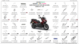 Dàn áo HONDA ADV 160 (ADV160A S 4TH, ADV160A T 3TH, ADV160A T 7TH)