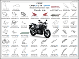 Dàn áo HONDA CB300F (CB300FA F TH)