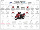 Dàn áo HONDA CLICK 125 (ACB125 BT F TH, ACB125 CBT F TH)