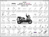 Dàn áo HONDA ADV 160 (ADV160A P TH)