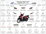 Dàn áo HONDA CLICK 125 (ACB125 BT F TH, ACB125 CBT F TH)