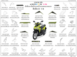 Dàn áo HONDA CLICK 125i (ACB125 BT H, ACB125 CBT H TH)
