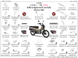 Dàn áo HONDA CT 125 (CT125A L TH)
