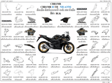 Dàn áo CBR150R (CBR150R H TH, CBR150R H 2TH)