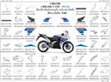 Dàn áo CBR150R (CBR150R H TH, CBR150R H 2TH)