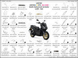 Dàn áo HONDA ADV 150 (ADV150A M2, ADV150A M3 TH)