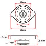 Nắp điều áp két nước DRC HARDWARE
