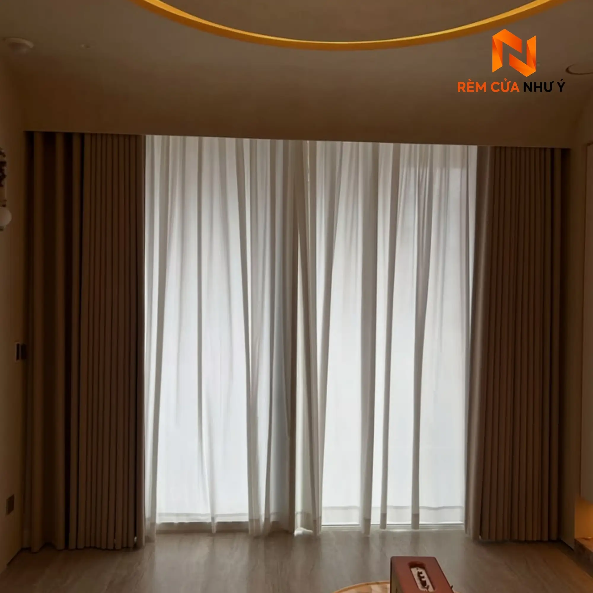 Rèm Vải Biệt Thự NY10